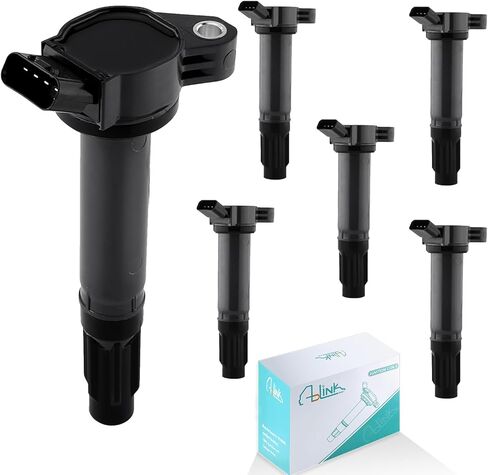 Set of 8 UF493 Ignition Coil Pack & 4504 Spark Plugs For Lexus GS430 LS430 SC430 GX470 LX470 LX570,for Toyota 4Runner Land Cruiser Sequoia Tundra 4.3L 4.7L 5.7L UF230 IC336 in Saudi Arabia