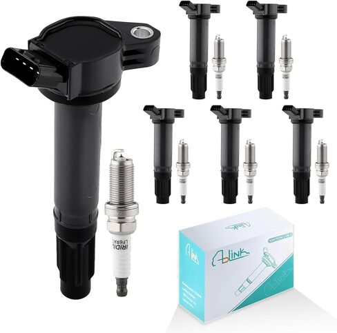 Set of 8 UF493 Ignition Coil Pack & 4504 Spark Plugs For Lexus GS430 LS430 SC430 GX470 LX470 LX570,for Toyota 4Runner Land Cruiser Sequoia Tundra 4.3L 4.7L 5.7L UF230 IC336 in Saudi Arabia