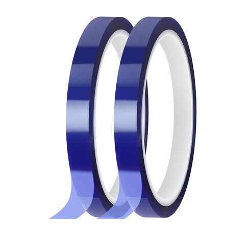6 PCs 10mm x33m (108ft) شريط تسامي يصل إلى 250 ℃ (480 فهرنهايت) للانتقال الحراري مقاوم للحرارة ارتفاع درجة الحرارة اللصق للحسارة لا توجد لوحات لحام البقايا in Kuwait