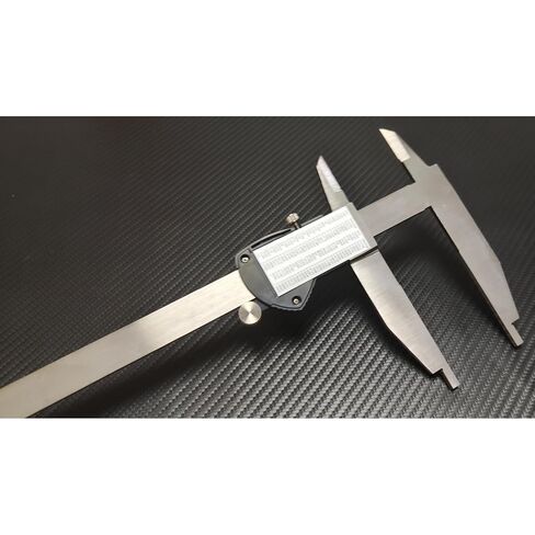 12 Inch Digital Caliper Long Jaw Caliper with 3.5" Jaw Depth Calipers Measuring Tool All-Metal Frame Large LCD Screen 0.0005"/ 0.01mm Resolution (12"/ 300mm) in Saudi Arabia