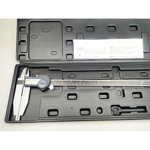 12 Inch Digital Caliper Long Jaw Caliper with 3.5" Jaw Depth Calipers Measuring Tool All-Metal Frame Large LCD Screen 0.0005"/ 0.01mm Resolution (12"/ 300mm) in Saudi Arabia