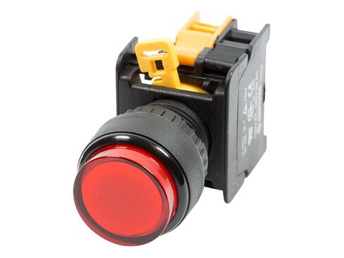 Alpinetech LXL-22 22mm 1NO مفتاح ضغط مؤقت 24V AC DC LED مضيء (أخضر) in Kuwait