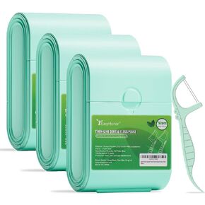 اختيارات خيط الأسنان العضوية EasyHonor - عصي خيط قابلة للتحلل مع خيط الفحم الخيزر in Kuwait