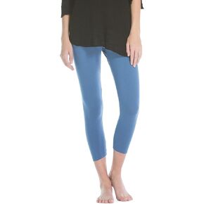 Fishers Finery Ecofabric Capri Legging; Casual Lounge Legging (Navy, XL) in Saudi Arabia