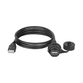 VHKLGYOJ LU20 M20 USB2.0 1.5A كابل تمديد بيانات مقبس مقاوم للماء IP67 USB موصل سريع حربة الاتصال (كابل USB 2 متر، صامولة بلاستيكية) in Kuwait