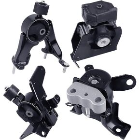 Engine Motor & Transmission Mount Kit 4pcs Compatible with Fits 2006-2008 Toyota RAV4 2.4L Replace A62012 A62049HY A62050 A62064 in Kuwait