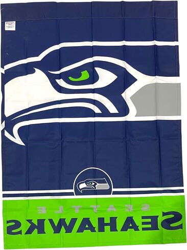 WinCraft NFL Seattle Seahawks Double Sided Flag, 27" X 37", Team Colors in Saudi Arabia