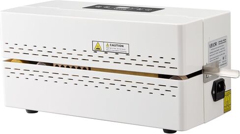 VEVOR Continuous Sealing Machine, 0.32-0.47 in Seal Width, Automatic Continuous Band Sealer with Digital Temperature Control, Automatic Shutdown, Heat Sealing Machine for 0.002-0.0.008 in Plastic Bags in Saudi Arabia