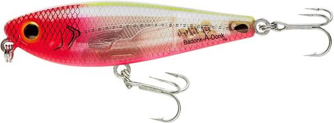 Bomber Lures Badonk-A-Donk High Pitch Saltwater Grade, (3-1/2-Inch) - Silver Flash/Blue Back, (BSWDTH3347) in Saudi Arabia