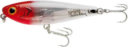Bomber Lures Badonk-A-Donk High Pitch Saltwater Grade, (3-1/2-Inch) - Silver Flash/Blue Back, (BSWDTH3347) in Saudi Arabia
