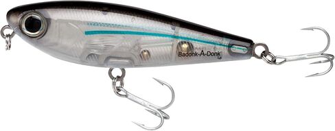 Bomber Lures Badonk-A-Donk High Pitch Saltwater Grade, (3-1/2-Inch) - Silver Flash/Blue Back, (BSWDTH3347) in Saudi Arabia