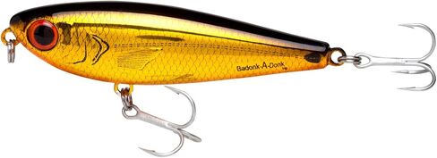 Bomber Lures Badonk-A-Donk High Pitch Saltwater Grade, (3-1/2-Inch) - Silver Flash/Blue Back, (BSWDTH3347) in Saudi Arabia