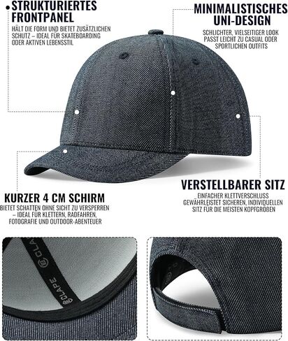 قبعة Croogo قصيرة الحافة للأب للجنسين، قبعة بيسبول كلاسيكية مضادة للعرق، قبعة سائق الشاحنة الواقية من الشمس in Kuwait