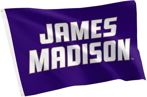 Desert Cactus James Madison University Flag - 3 x 5 Feet Dukes JMU Banner, Indoor/Outdoor Durable Fabric Display (Style J) in Saudi Arabia
