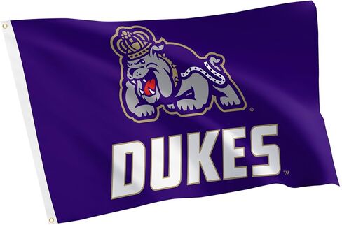 Desert Cactus James Madison University Flag - 3 x 5 Feet Dukes JMU Banner, Indoor/Outdoor Durable Fabric Display (Style G) in Saudi Arabia