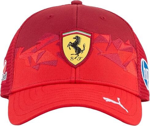 قبعة PUMA Scuderia Ferrari F1 - Las Vegas GP 2025 إصدار خاص - أحمر - مقاس واحد يناسب الجميع in Saudi Arabia