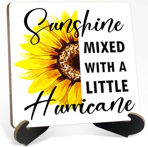 Motivational Desk Decor, Little Reminders Wooden Plaque Sign with Holder Stand 3.9x3.9 INCH, Daily Reminder Plaque, Office Shelf Display in Kuwait