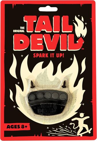 Tail Devil Skateboard Spark Plate + Skate T-Tool – Skateboard Tail Protector & Repair Tool Kit for Tricks, Sparks & Maintenance – Universal Fit for Skateboards, Longboards & Cruisers in Saudi Arabia