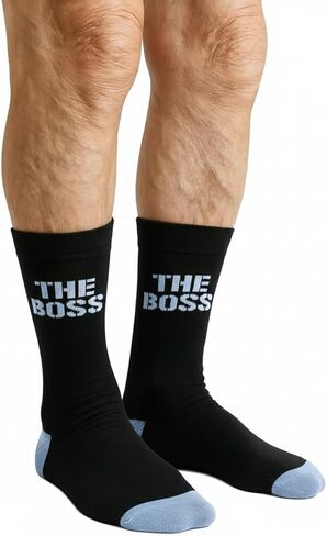 Vaulted Skulls & Co Old Fart Socks | Dad Gift Socks | Father's Day Sock | Funny Sock for Dad | Over the Hill Gifts | Old Fart Gag Gifts for Men | White Elephant Office Gifts | Black/Yellow | One Size in Kuwait
