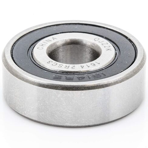 [100-Pack] 1614-2RS - Deep Groove Radial Ball Bearing 9.525 mm x 28.575 mm x 9.525 mm (ID x OD x Width) Double Rubber Seal with Clearance C3 in Kuwait