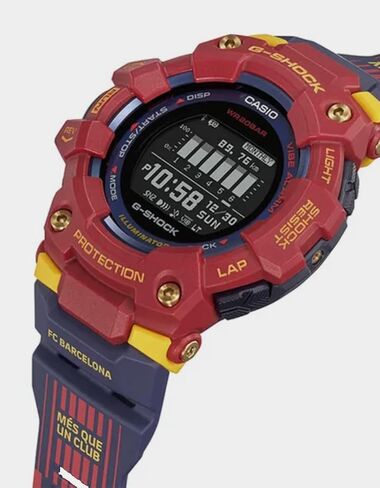 G-Shock Unisex GBD100BAR-4 Barcelona Match Day Watch in Saudi Arabia