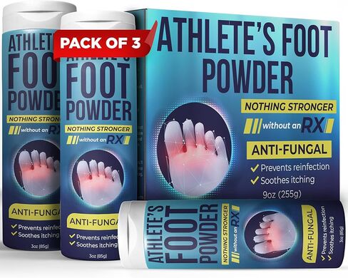 Athlete’s Foot Spray With Tea Tree Oil | Antifungal Treatment for Athlete’s Foot, Jock Itch, Ringworm | Soothes Itchy, Irritated Skin on Feet, Groin & Inner Thighs | Relieves Burning | 120ml in Saudi Arabia