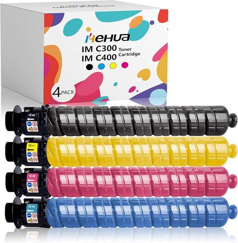 hehua Compatible MP C2503H Toner Cartridge MP C2003 (4-Pack,BK/C/Y/M) High Yield Replacement for Ricoh MP C2503 Toner Cartridge 841918 841919 841920 841921 for Ricoh MP C2003 C2004 C2503 C2504 Printer in Kuwait