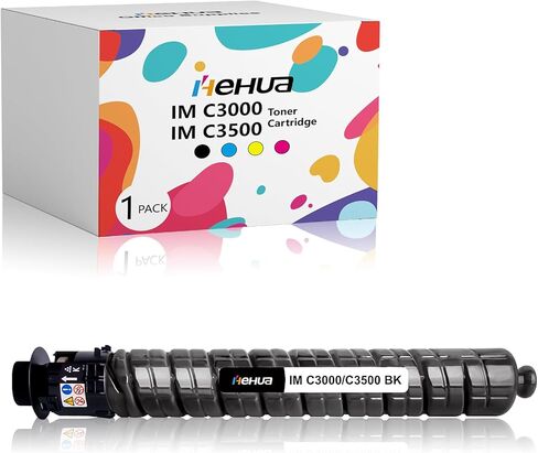 hehua Compatible MP C2503H Toner Cartridge MP C2003 (4-Pack,BK/C/Y/M) High Yield Replacement for Ricoh MP C2503 Toner Cartridge 841918 841919 841920 841921 for Ricoh MP C2003 C2004 C2503 C2504 Printer in Kuwait