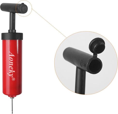 Aoneky Mini Sports Ball Pump - Portable Hand Air Pump for Basketball Soccer Ball Volleyball Balloons Swim Rings Inflation in Saudi Arabia