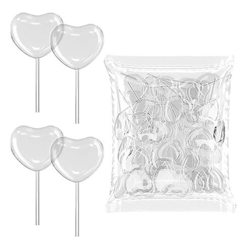 Heart Style 50Pcs 4mL Cupcakes Disposable Plastic Transfer Pipettes Liquid Dropper for Chocolate or Strawberries Cupcakes, Ice Cream, Mini Cakes, Waffles, Children's Painting in Saudi Arabia