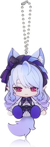 TaiCy Anime Character Keychain - Acrylic, Moveable Tail & Ears,Durable & Lightweight Anime Keychains in Kuwait