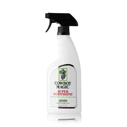 COWBOY MAGIC Super Bodyshine FAST DRY REPEL DUST DETANGLE HAIR 32 Ounce in Saudi Arabia