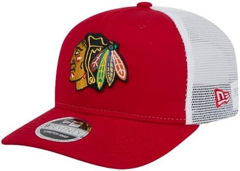 Red Chicago Blackhawks 9SEVENTY Trucker Cap in Saudi Arabia