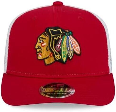 Red Chicago Blackhawks 9SEVENTY Trucker Cap in Saudi Arabia