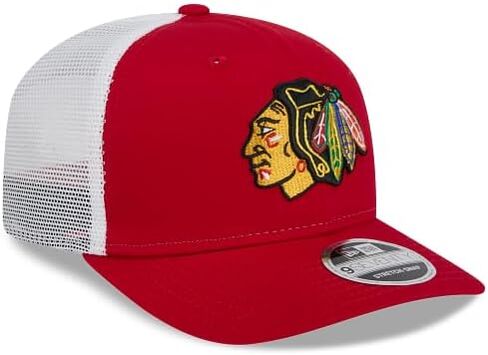 Red Chicago Blackhawks 9SEVENTY Trucker Cap in Saudi Arabia