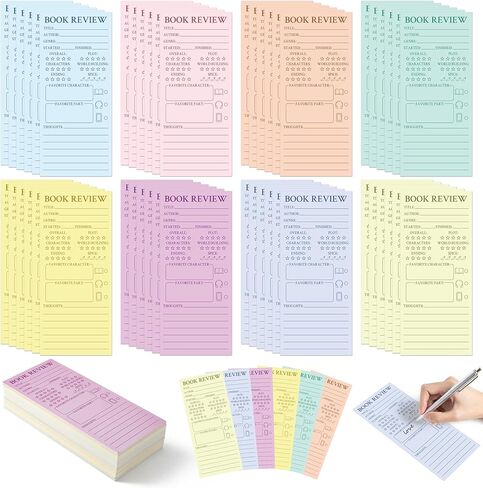 L1 -Rabe Colorful Book Review Longmks - العودة إلى المدرسة 120pcs علامة كتاب علامة القراءة علامة صفحة للقراء هدية Bookworm ، وقراءة صفحة التعقب للطلاب المعلمين للمراجعة والتعقب in Kuwait