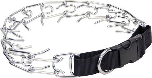 طوق تدريب للكلاب من Coastal Pet Titan سهل الارتداء مع مشبك - طوق تدريب للكلاب - طوق معدني متين للكلاب - طوق تدريب مع مشبك تحرير جانبي - أسود، 3 مم × 18 بوصة in Saudi Arabia