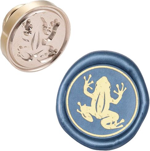 CRASPIRE Flower Wax Seal Stamp Head Poppies Plant Pattern Series Replacement Sealing Brass Stamp Head Olny for Envelope Invitations Wedding Wine Package Scrapbooks Parcels Gift Party Greeting Cards in Saudi Arabia