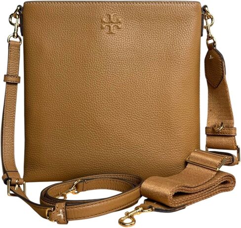 Tory Burch Women's 15630 Thea Swingpack Leather Crossbody Bag ، (Tiramisu) in Saudi Arabia
