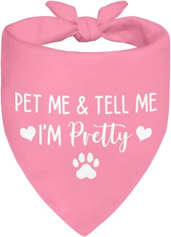 Mama's Lil Drematic Sidekick Pink Dog Bandana ، عيد ميلاد عيد الأم لأمي الكلب ، مضحكة جرو لطيفة in Kuwait