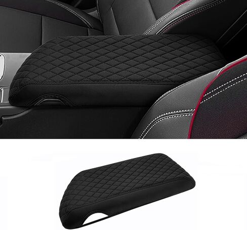 Shademax Custom for 2024 2025 2026 Chevy Trax Center Console Cover Armrest Cover for Chevrolet Trax LS/1RS/LT/2RS/ACTIV, Arm Rest Cushion Pad Leather Middle Console Lid Protector Trax Accessories in Kuwait