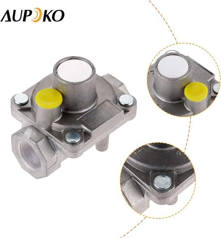 Aupoko 3/8" منظم الغاز الطبيعي، 3/8" -18 NPT منظم الضغط المنخفض للغاز الطبيعي، يناسب منظم الضغط المنخفض للغاز الطبيعي NPT مع شريط خيط أنبوب خط الغاز in Kuwait