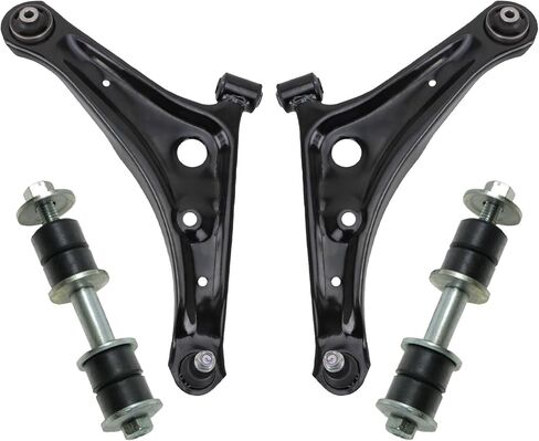 TRQ Front Sundension Kit Arm with Ball Consist Sway Bar Bar Link متوافق مع 2014-2023 Mitsubishi Mirage 2017-2023 Mirage G4 in Saudi Arabia
