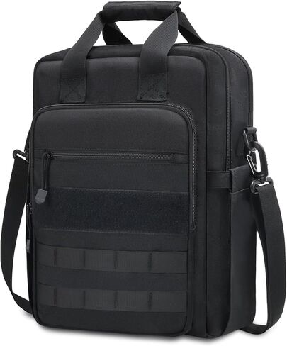 حقيبة رسول تكتيكي ، حقيبة كتف رأسية لـ 13 ''-14 '' الكمبيوتر المحمول ، حقيبة حبال Crossbody Crossbody Bag Compust in Kuwait