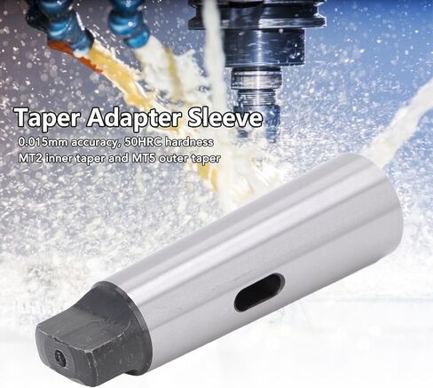 50 HRC Morse Taper Drill Morse Taper Drill Sleeve, Sleeve MT2 to MT5Morse Reducing Spindle Adapter for Lathe Milling in Saudi Arabia
