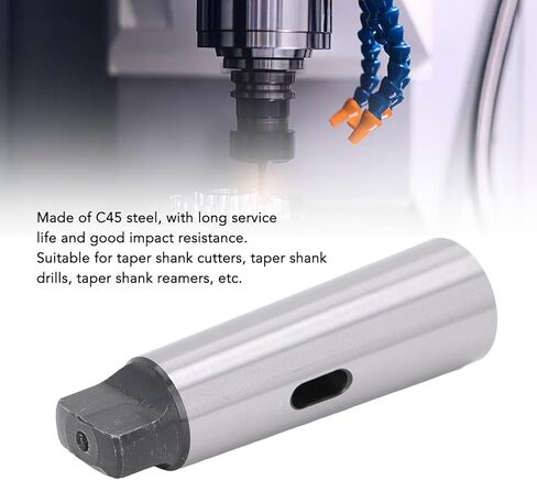 50 HRC Morse Taper Drill Morse Taper Drill Sleeve, Sleeve MT2 to MT5Morse Reducing Spindle Adapter for Lathe Milling in Saudi Arabia