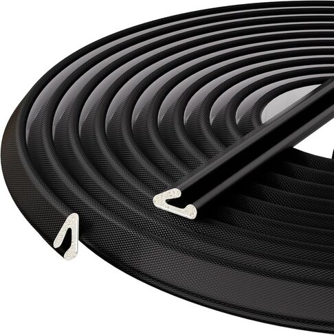 V-Shaped Weather Stripping Door Seal, 19.7FT Draft Stopper for Doors/Windows, Gaps, Dustproof, Soundproof & Thermal Insulating, Noise-Reducing, Light-Blocking Door Gap Filler in Saudi Arabia