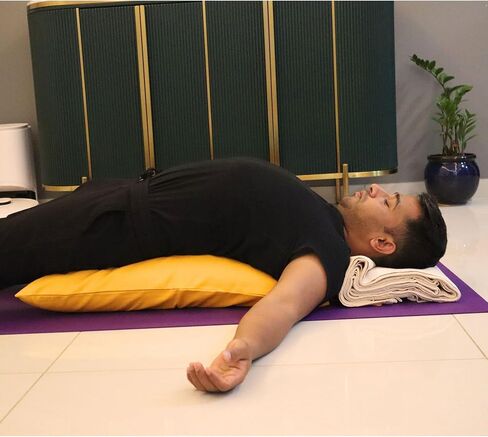 Yoga Pillow, Yoga Pillow for Meditation Practices, Versatile Meditation Bolster, Comfortable Floor & Kneeling Pillow, Iyengar yoga pilow - Comfort for Every Practice in Saudi Arabia