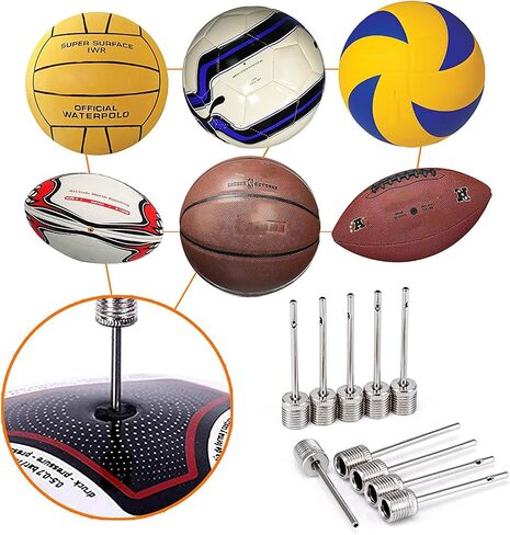 Ball Pump Inflation Needle,Air Pump Needles,Ideal for Blowing Up Football,Basketball,Volleyball and All Other Sports Balls in Saudi Arabia