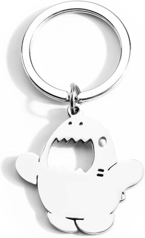 Cute Shark Keychain,Ocean Keychain, Shark Gifts for Shark Lovers, Ideal for Keys, Bags, Phone, Keychain gift for Christmas, birthdays, Anniversaries,Valentine's Day,and parties in Saudi Arabia